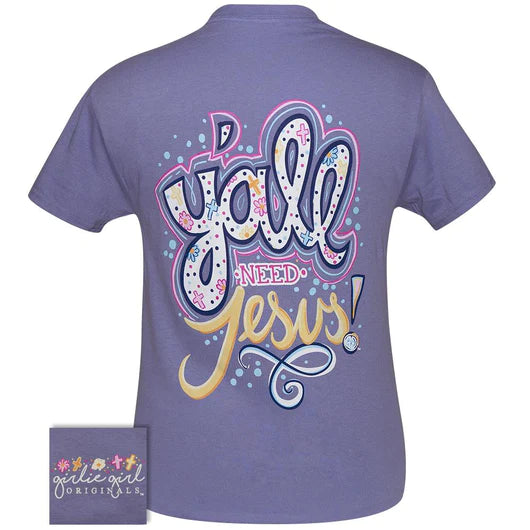 GirlieGirl- Y'ALL NEED JESUS- VIOLET