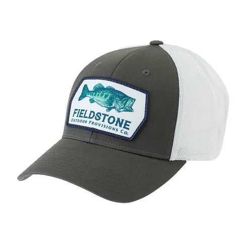 FIELDSTONE- Largemouth Bass Patch Hat – Harrison Outfitters